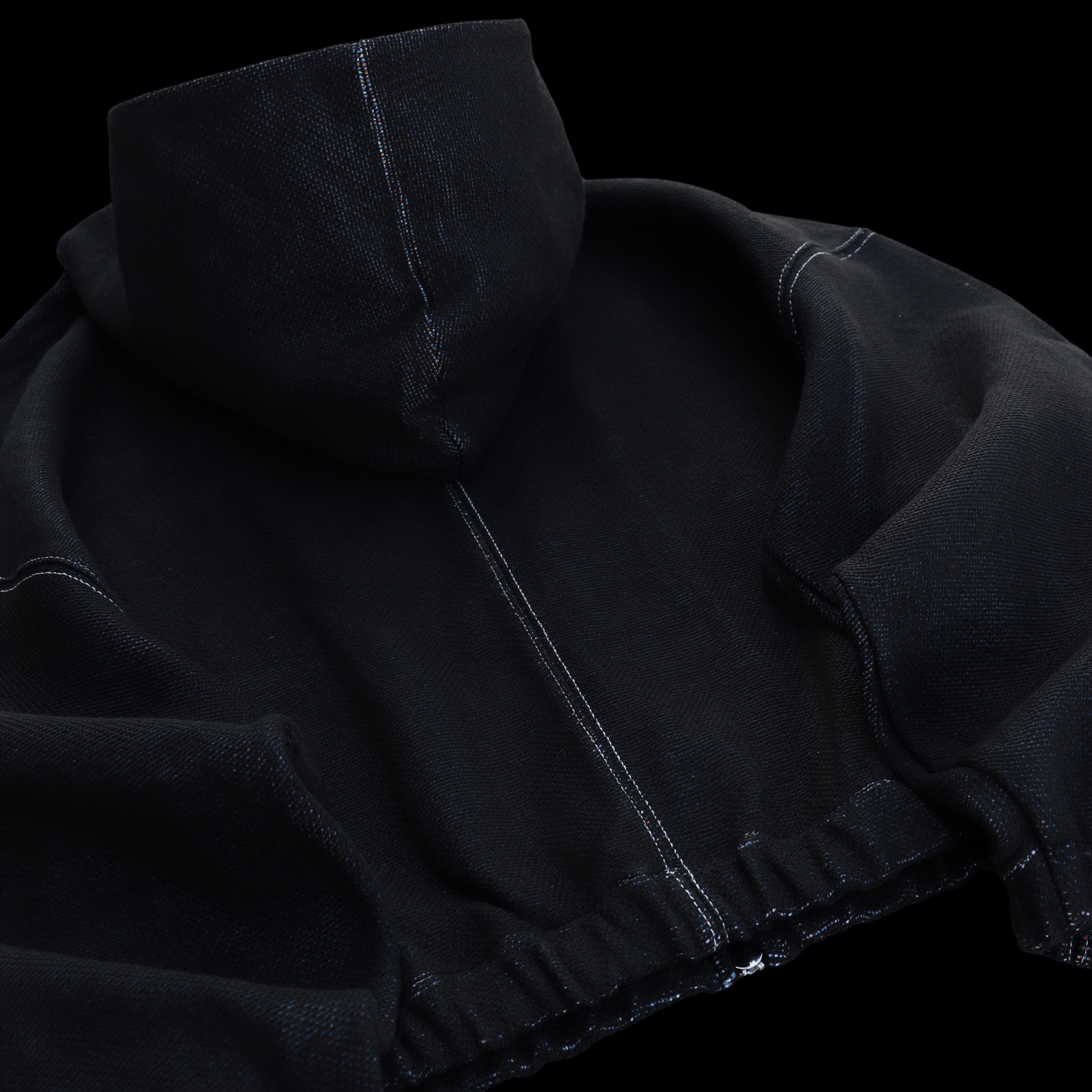 Signature Black tapestry hoodie