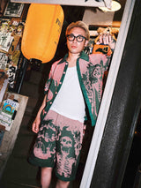 Flaming skeletons short