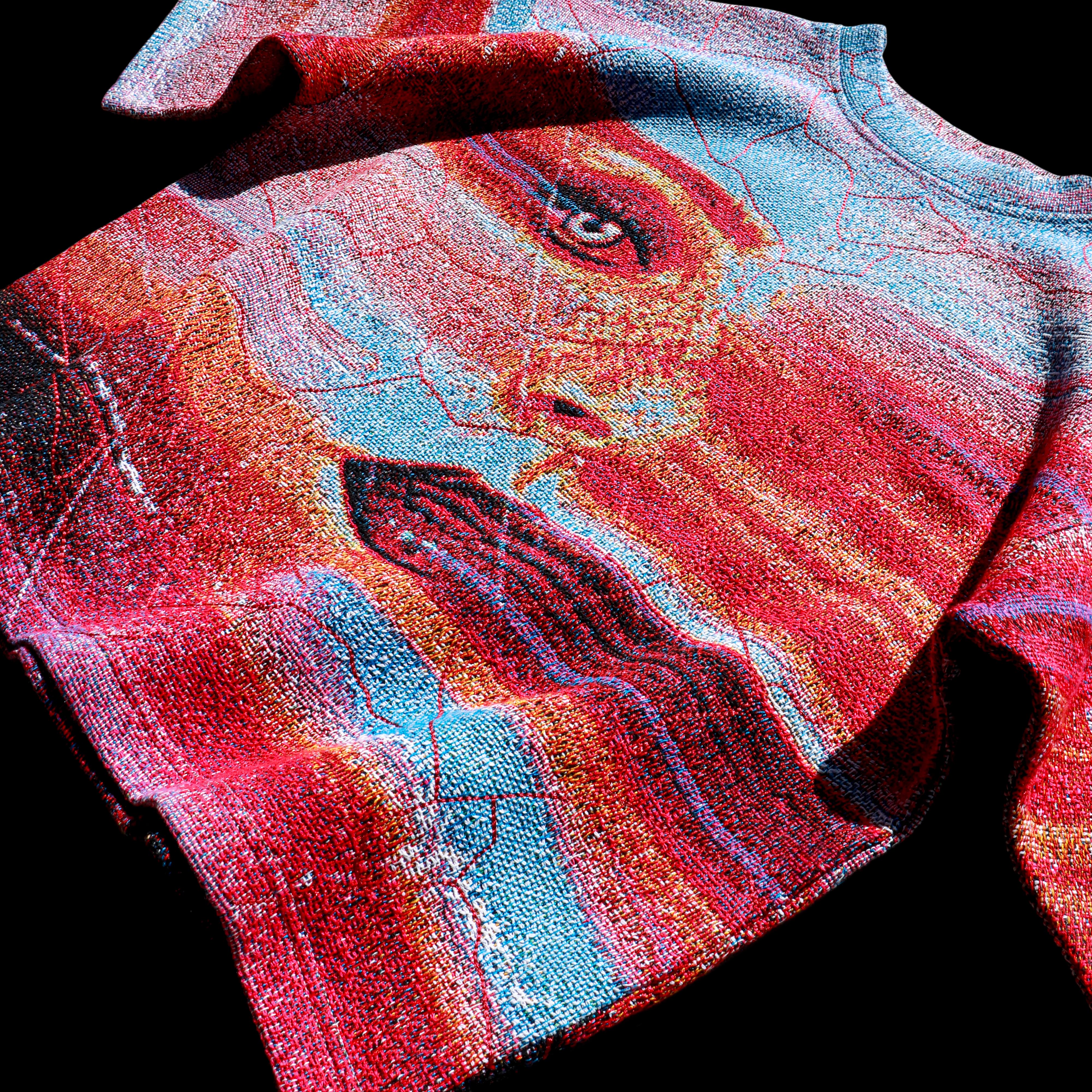 Red tapestry tee