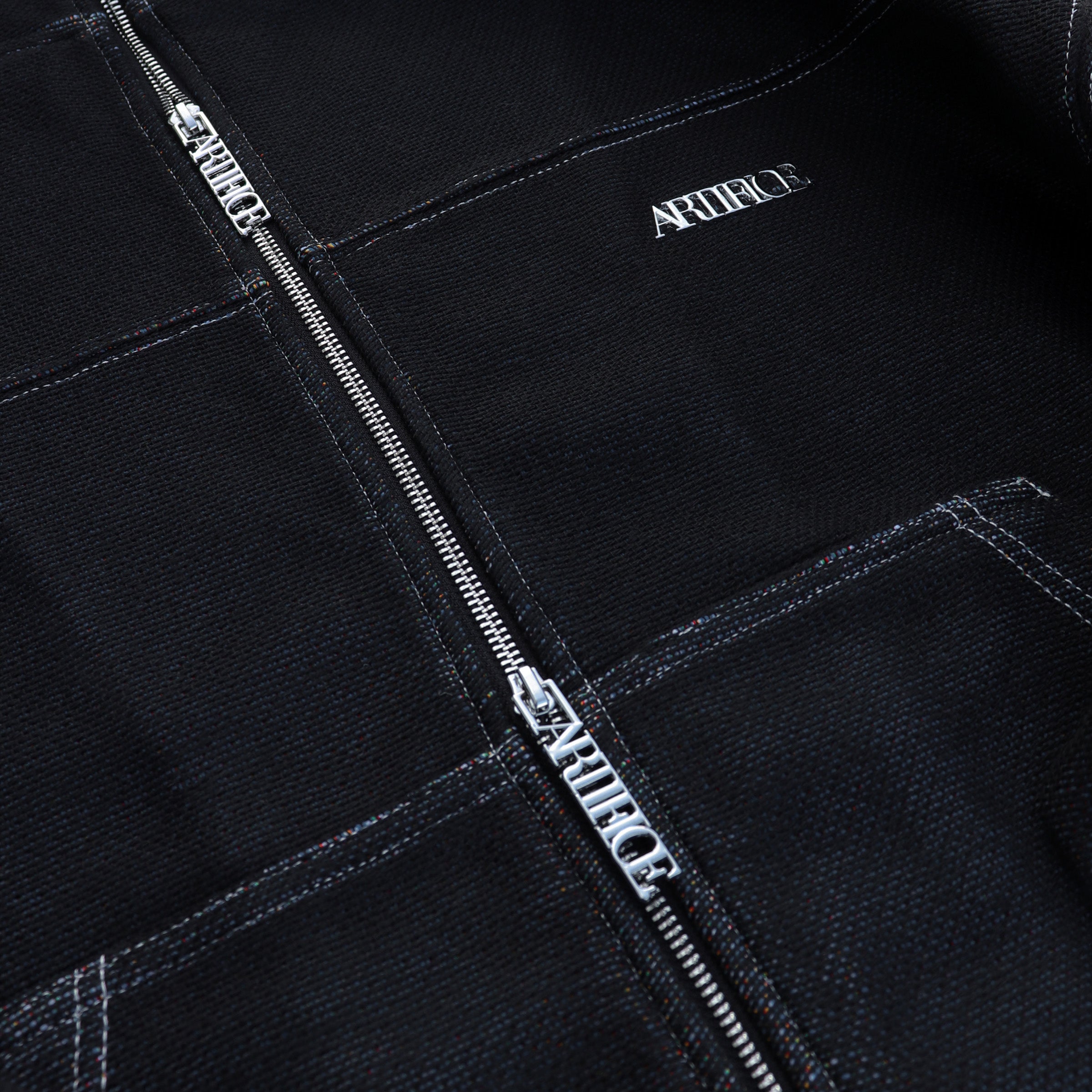 Signature Black tapestry hoodie