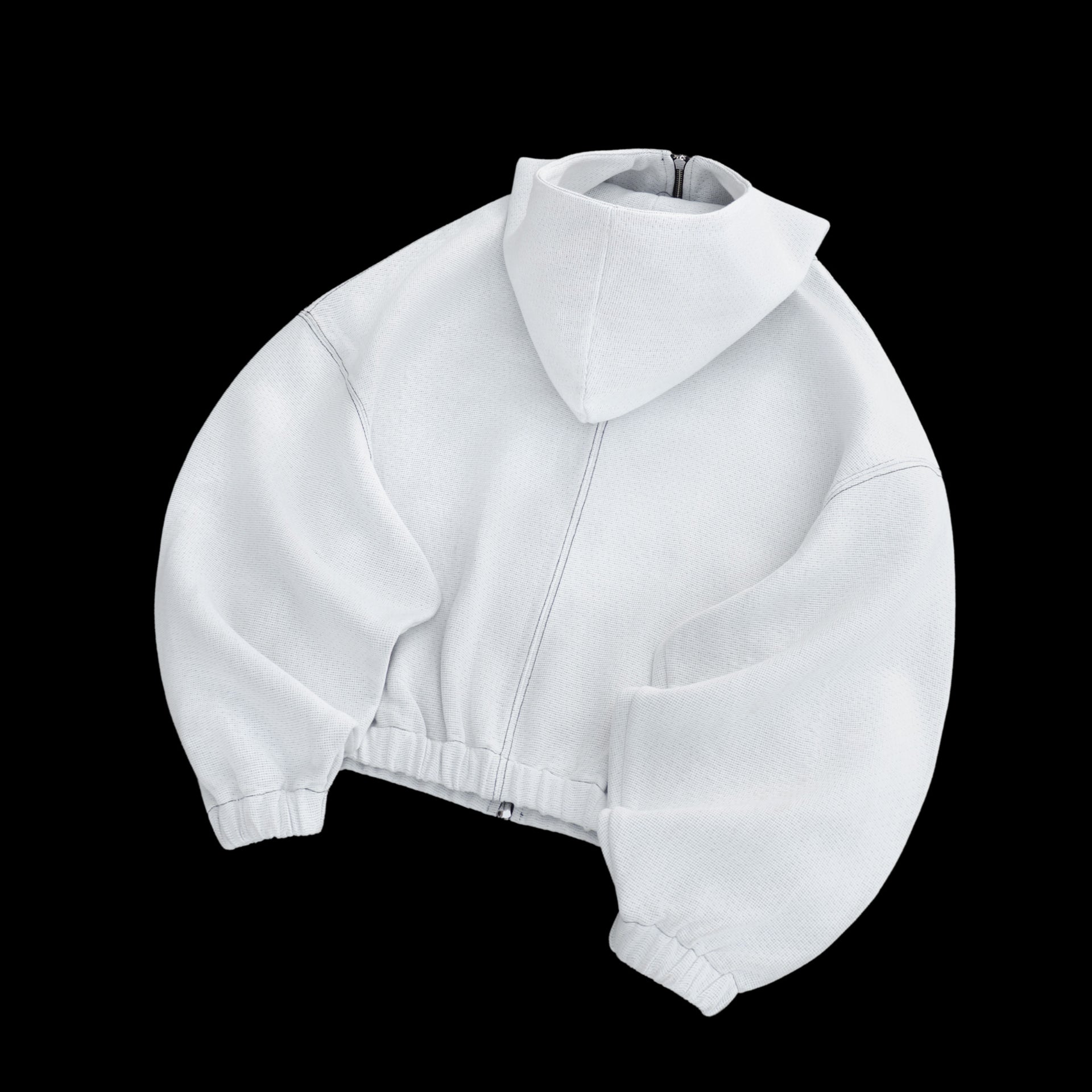 Signature White tapestry hoodie