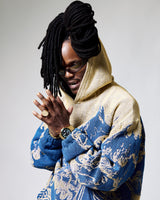 'Flaming Skeletons' hoodie