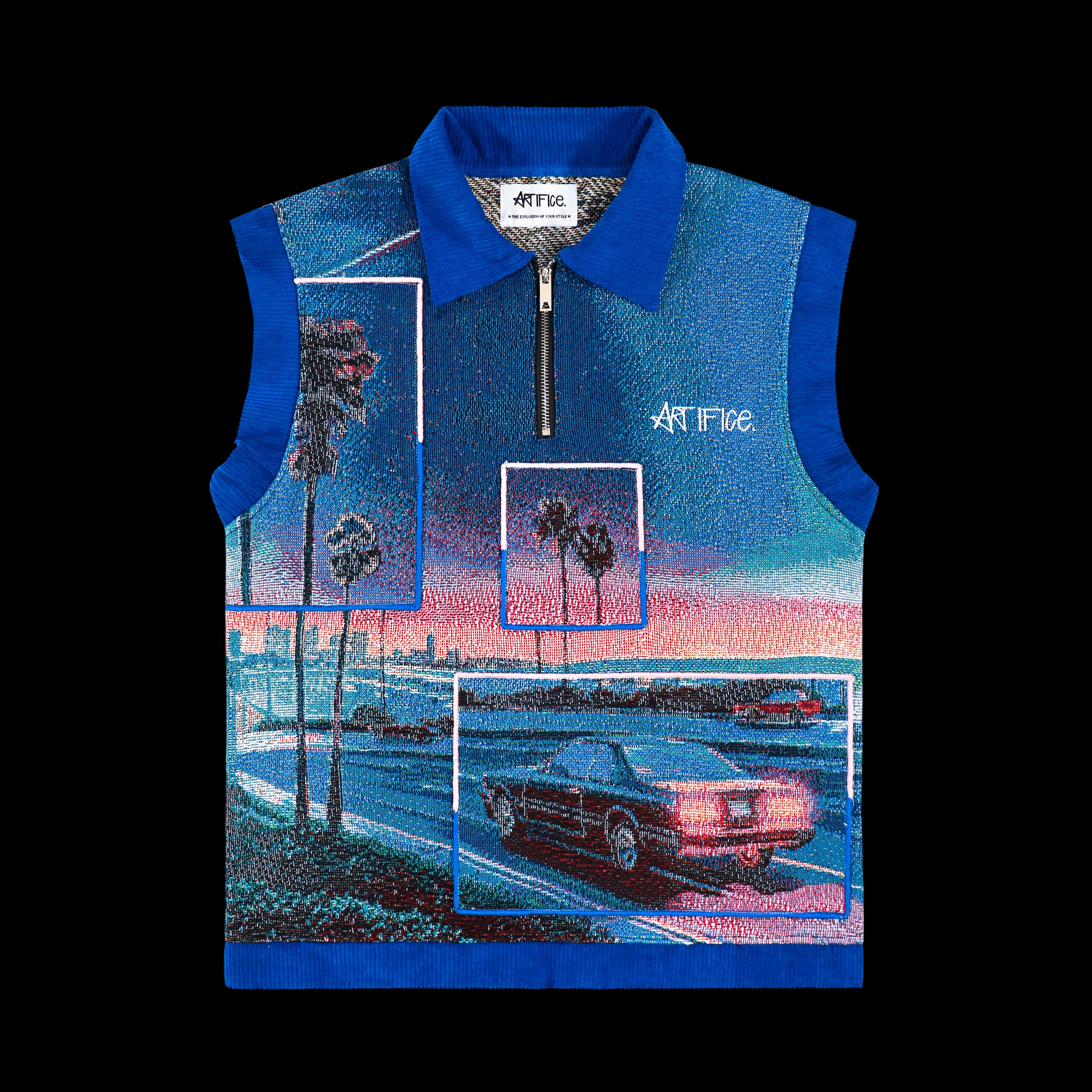 Tapestry Sleeveless Tee