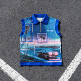 Tapestry Sleeveless Tee