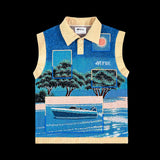 Tapestry Sleeveless Tee