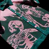 Flaming skeletons tee