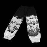 'Flaming Skeletons' sweatpants