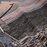 "The end" Premium Hoodie 1 of 1 Size L