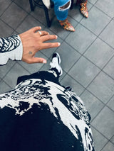 "Skeleton Flame" Outfit Nike Crewneck + Jogging