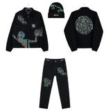 'Alien touching hands' Artifice. Beanie