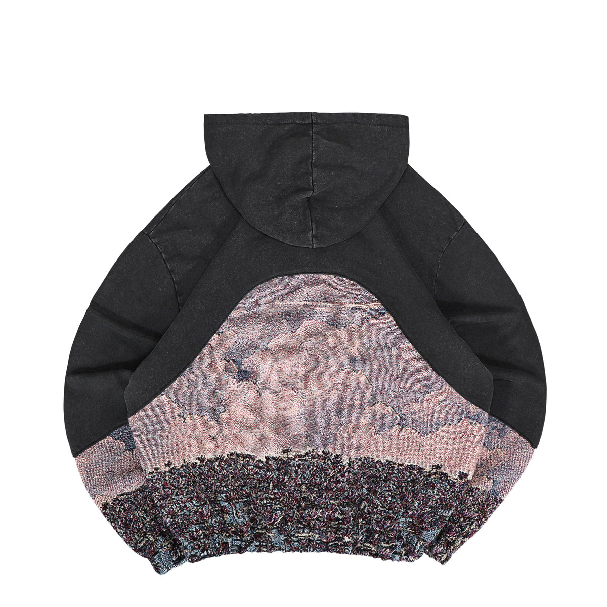 "Skeleton in Peace" Faded Hoodie 1 of 1 (M) - Artifice.