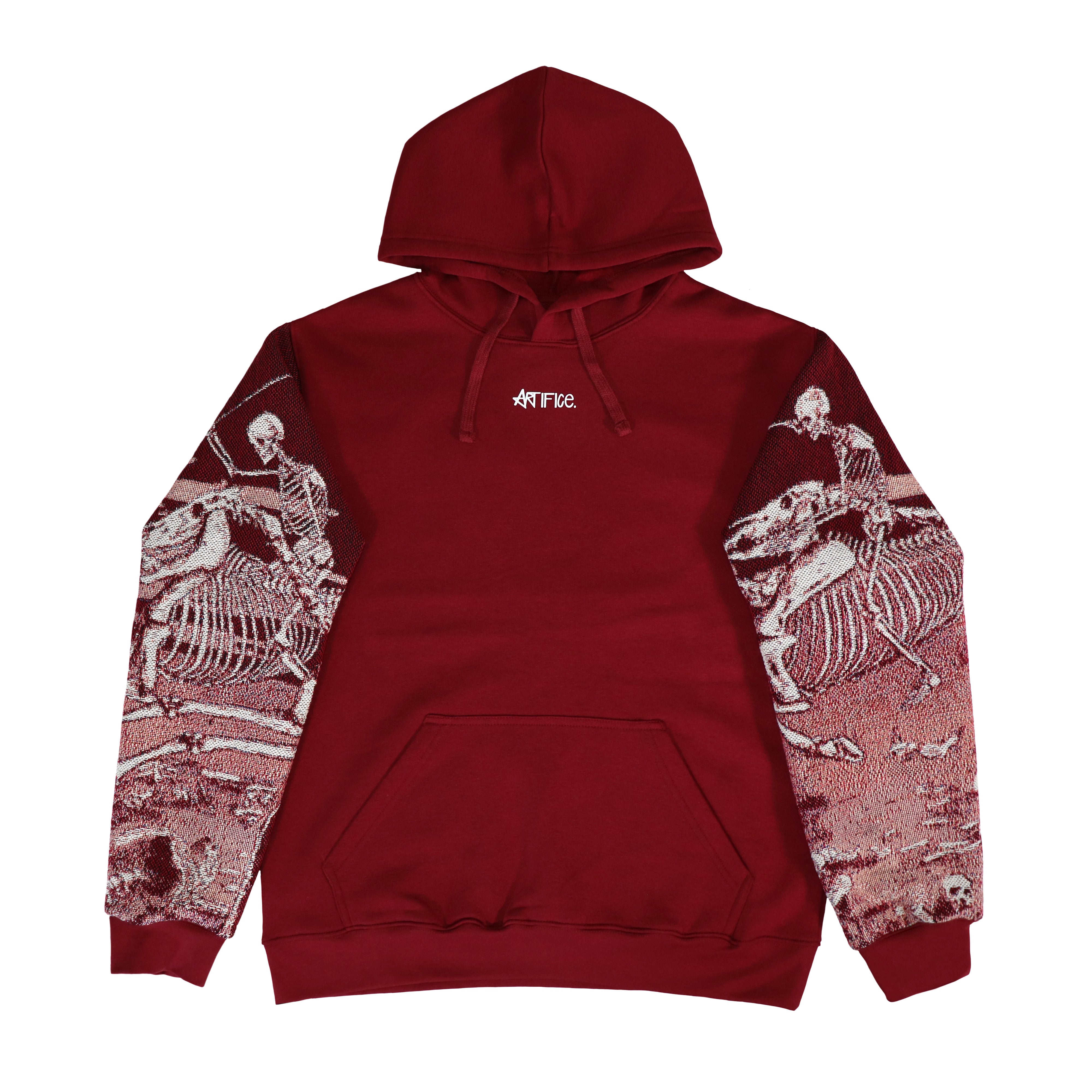 "Skeleton riders" Double Sleeve Artifice. Hoodie 1 of 1 (L)