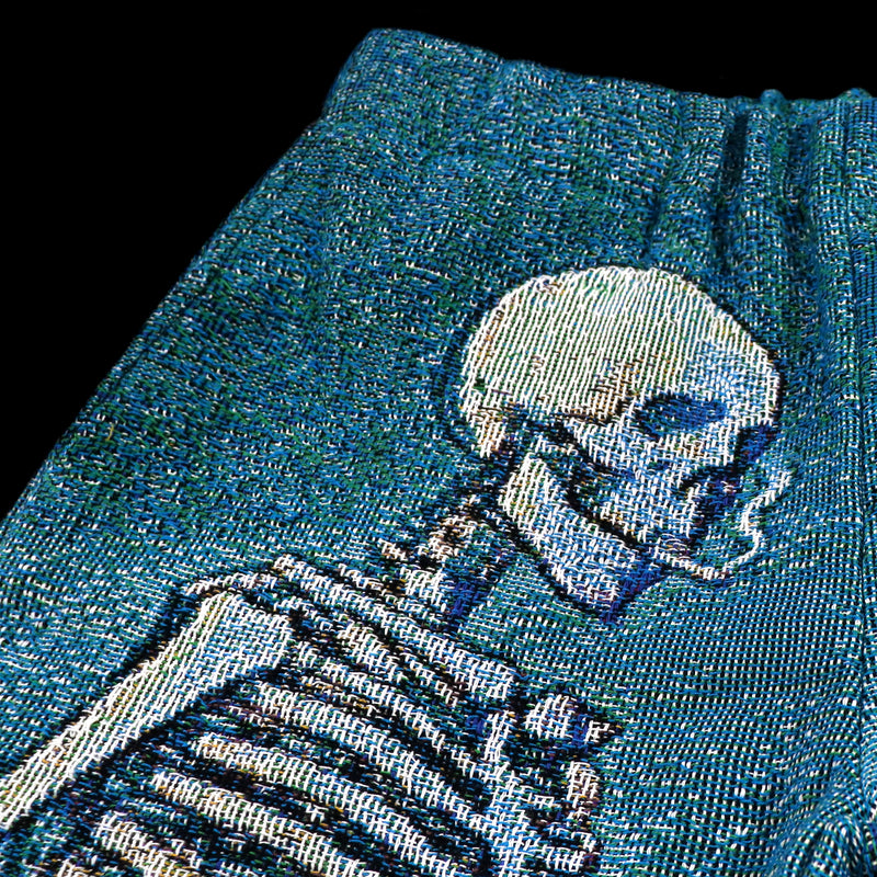 'Smoking Skeletons' sweatpants tapestry