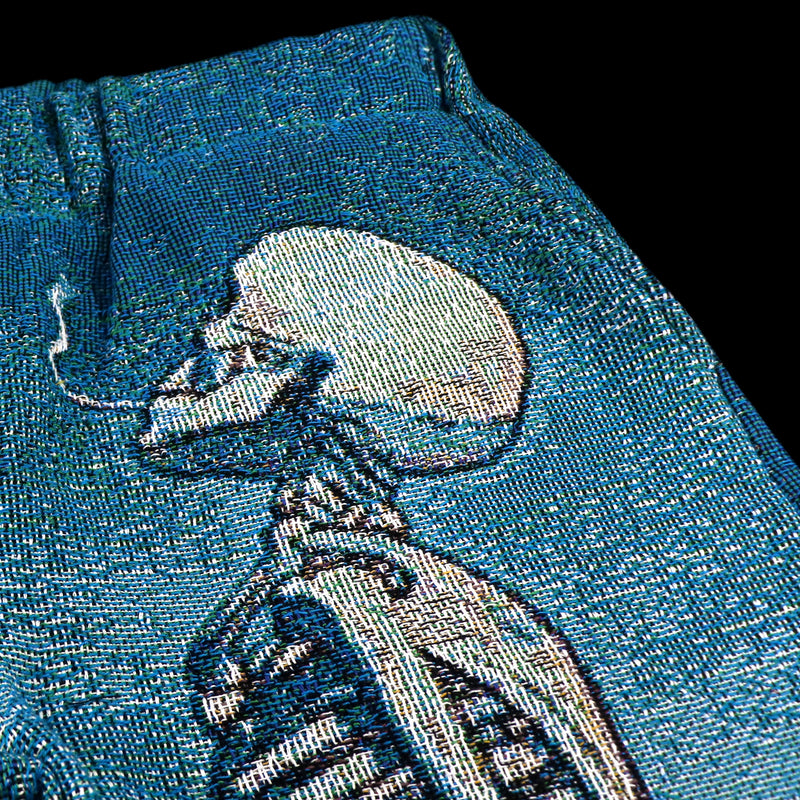 'Smoking Skeletons' sweatpants tapestry