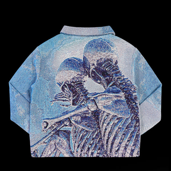 'Thinking Skeletons' Jacket tapestry