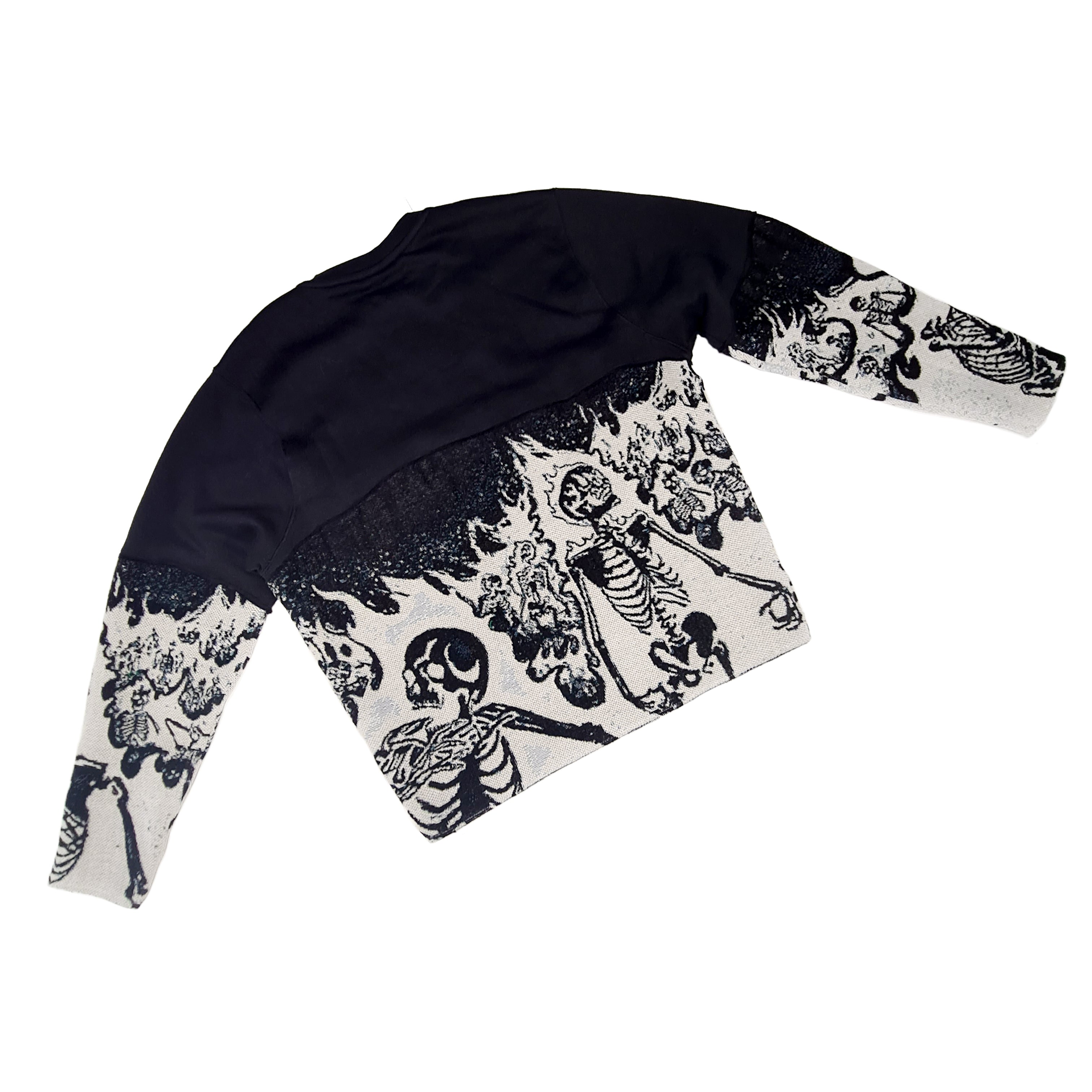 "Skeleton Flame" Outfit Nike Crewneck + Jogging